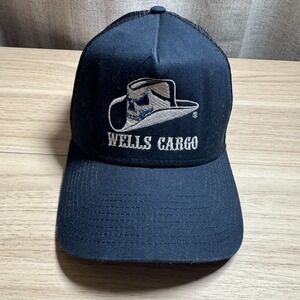 New Era 9Forty Wells Cargo Baseball Cap Mens Navy Blue Snapback‎ Trucker Hat
